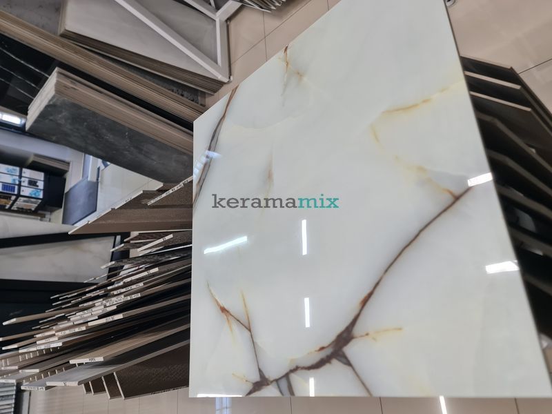 Керамогранит MEGAGRES | GMXJ102P FANCY ONYX POL 60x60 см 18958 фото