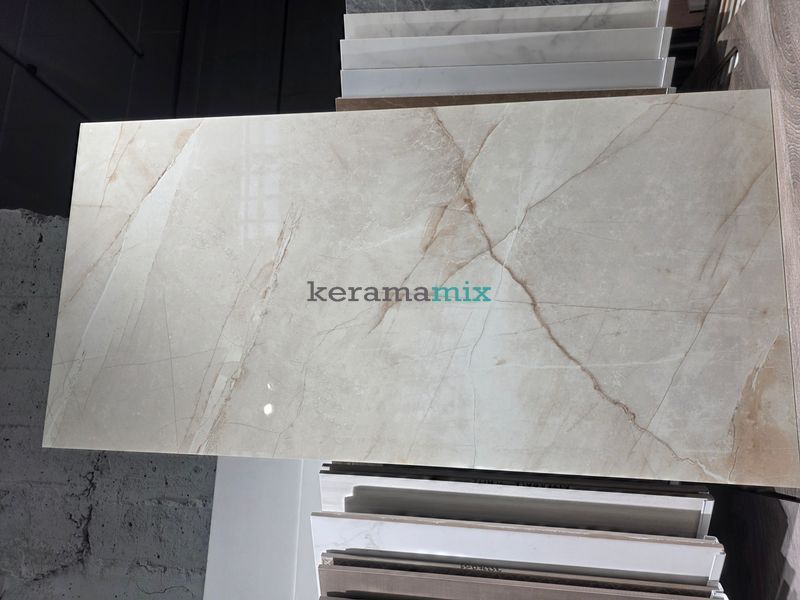 Керамогранит Netto Ceramika | Lamina Crema Poler 60&times;120 210278 фото