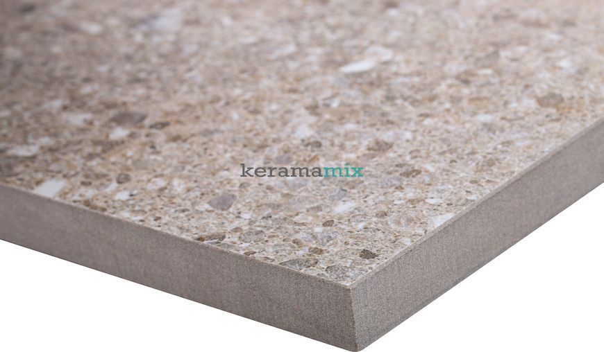 Керамогранит Teo Ceramics (Allore) | Crystal Вeige F PCR R 20 600x600 Mat 60131174 фото