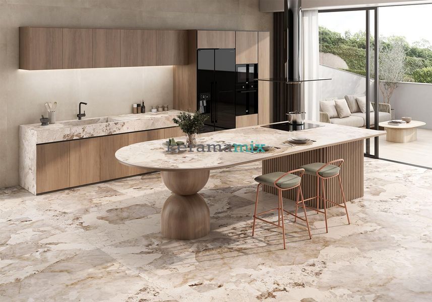 Керамогранит Arklam | Плитка PATAGONIA GOLD POLISHED 120*300*6mm 210060 фото