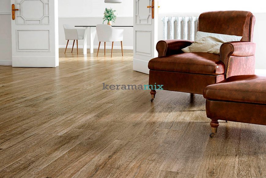 Керамограніт Newker | PLANK WALNUT 20x120 210359 фото