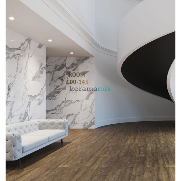 Плинтус Cerrad | Calacatta White 80x597x8 202436 фото