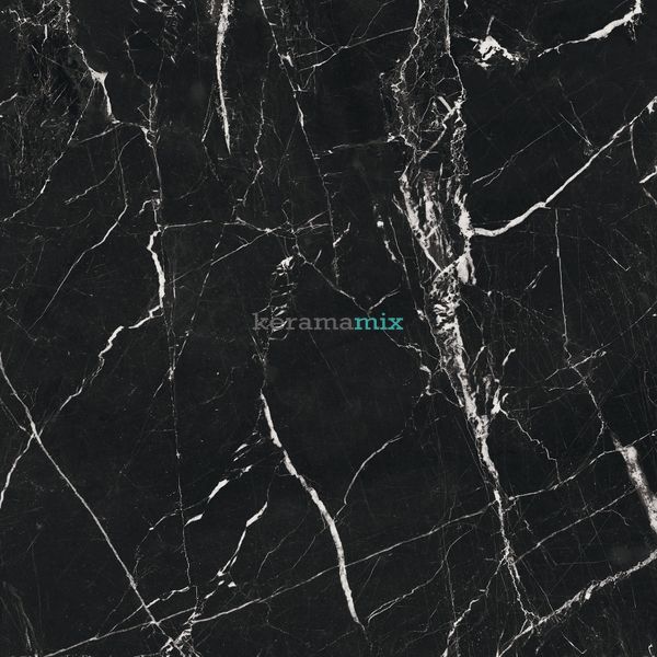 Керамограніт Teo Ceramics (Allore) | Marquina Black F P 470x470x8 NR Mat 1 11685 фото