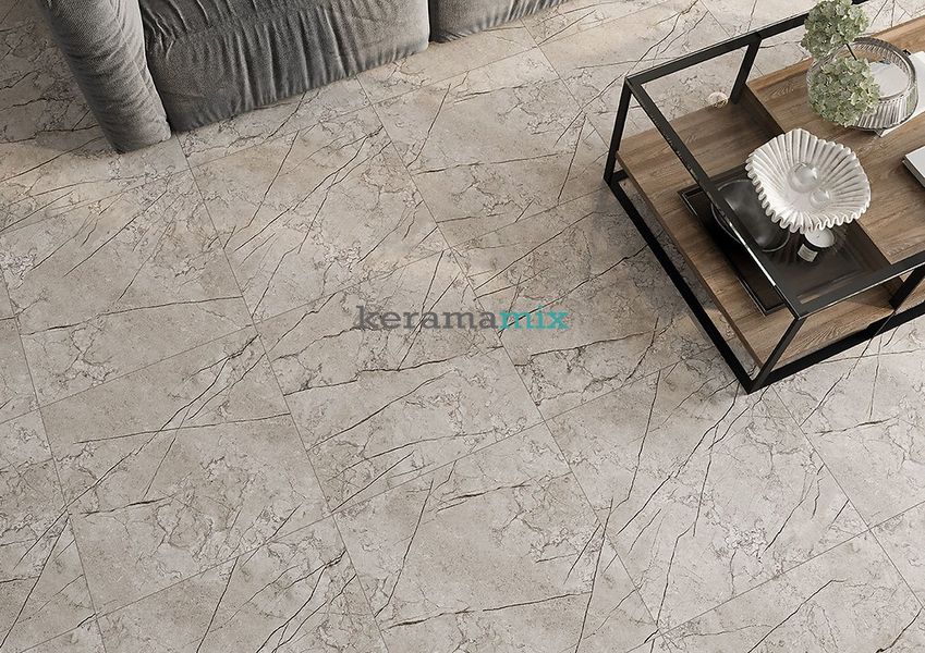 Керамограніт Cersanit | Crestone Light Grey Matt 59,8x59,8 см 12168 фото