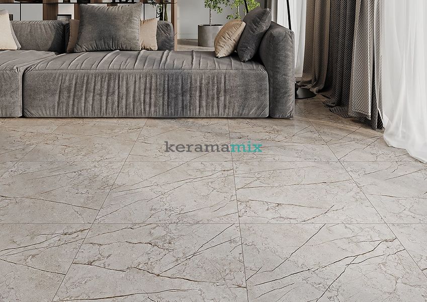 Керамогранит Cersanit | Crestone Light Grey Matt 59,8x59,8 см 12168 фото