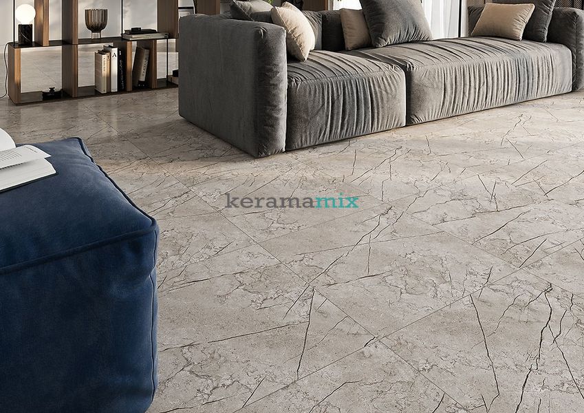 Керамограніт Cersanit | Crestone Light Grey Matt 59,8x59,8 см 12168 фото