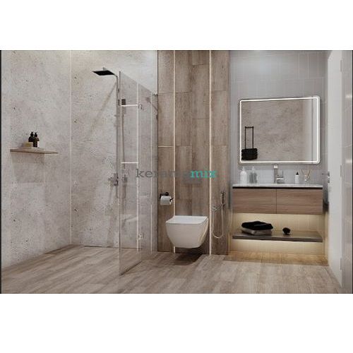 Керамограніт Ceramica Deseo | Nectaris Бежевий NT1P10 20x65 см 13206 фото