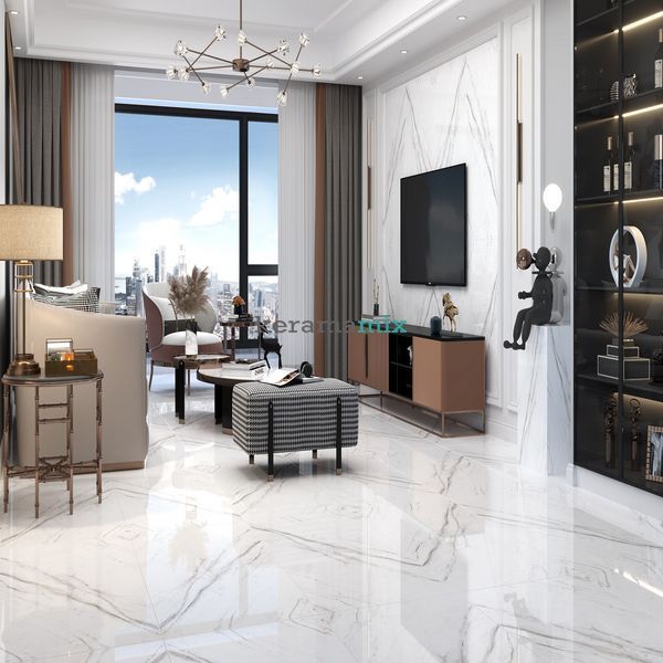 Керамограніт Megagres | STATUARIO VENESSA B POL 60x120 см 17748 фото