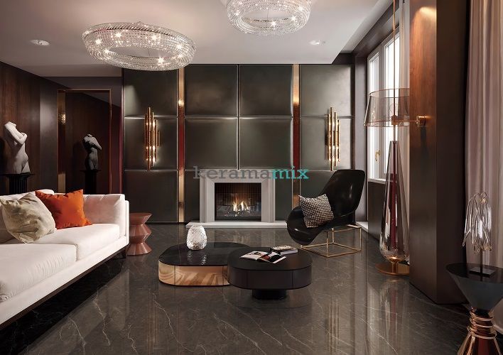Керамограніт Ceramica Deseo | VENICE MARRONE EC729 60x120 см 19470 фото