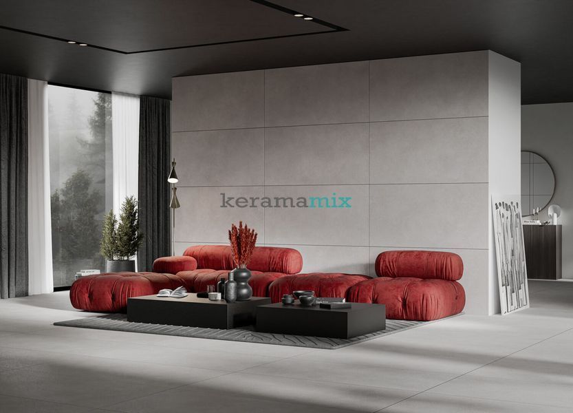 Керамограніт Cerrad | Modern Concrete Silver RECT 597x1197x8 202337 фото