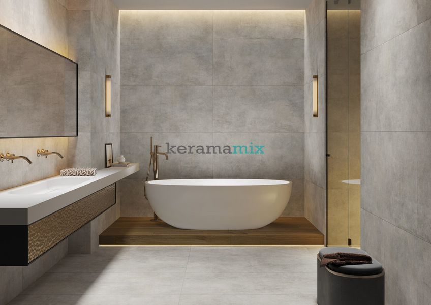 Керамограніт Ceramika Gres | Diosa Grey RECT 597x597 202387 фото