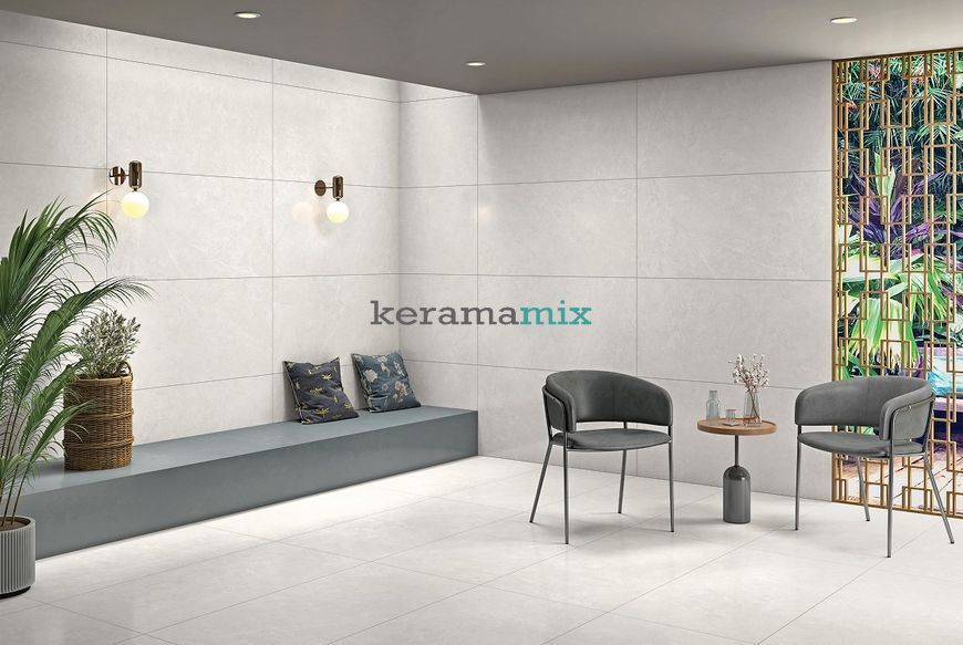 Керамограніт CERAMA MARKET | FIESTA BIANCO SILK 60х120 209827 фото