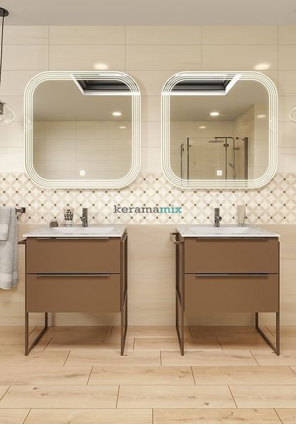 Плитка для стін Cersanit | Naomi beige glossy 20x60 19420 фото
