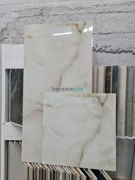 Керамограніт Netto Ceramika | Onyx Sand Polished 60&times;60 13801 фото