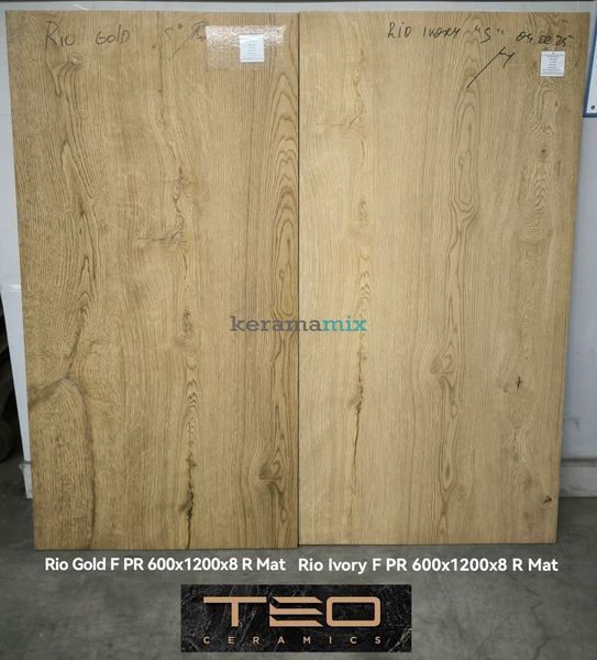 Керамограніт Teo Ceramics (Allore) | Rio Gold F PR 600x1200x8 R Mat 1 18911 фото