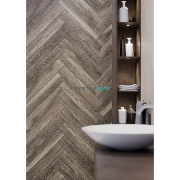 Керамограніт Cerrad | Tramonto Grigio 11X60 18851 фото