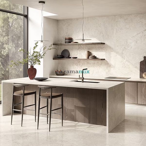 Керамогранит Emil Ceramica | Плитка Unique Bourgogne Enfu Variee Blanc Lap 120х120 см 209981 фото