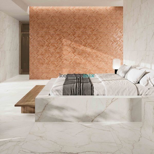 Керамограніт Almera Ceramica | Плитка Ec.Alberi Blanco 60х120 см 209883 фото