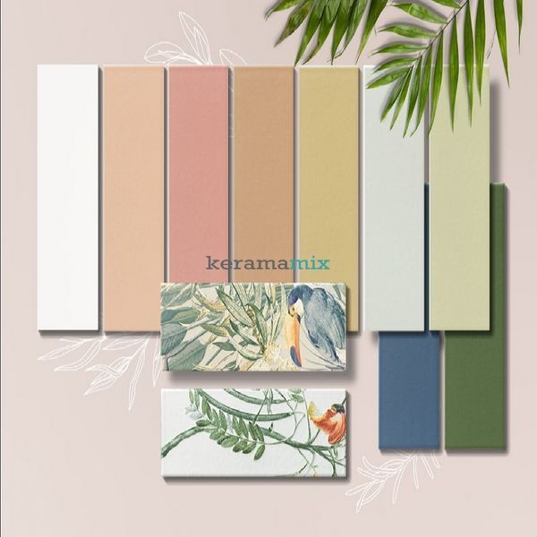 Плитка Mainzu | JUNGLE MINT 70x300 мм 208484 фото