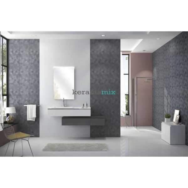 Плитка для стін Kale Grafen RM-8294 Anthracite 30x60 10312 фото