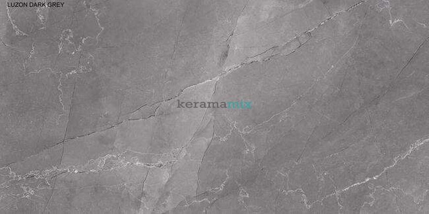 Керамогранит Benison Luzon Dark Grey Pol 600x1200 11403 фото