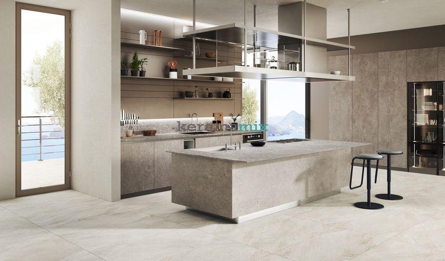 Керамогранит Energieker | Плитка STONECEMENT ANTRACITE NATURAL 60*60*9mm 203139 фото