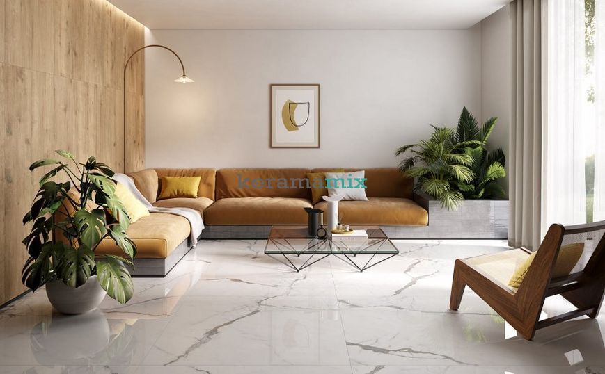 Керамогранит Pastorelli | Плитка SU CALACATTA WHITE SHINE 1200*2780 мм 209934 фото