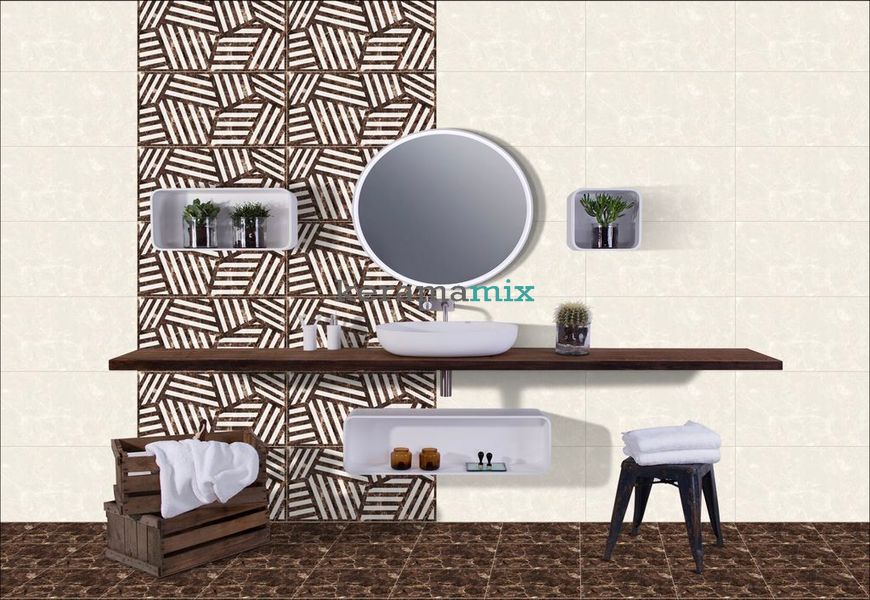 Плитка для стін Casablanca 5005-HL-3 Decor Geometry Dark 30x60 10020 фото