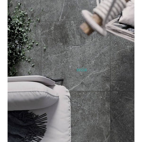 Керамограніт Ceramika Gres | Viper Graphite RECT 597x597 208536 фото