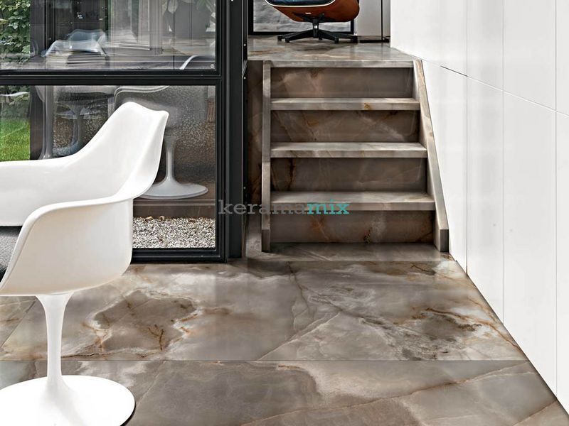 Керамограніт крупноформатний Florim Group | Reves De Rex Reve Noisette matt 120х280 6mm R (769921) 19174 фото