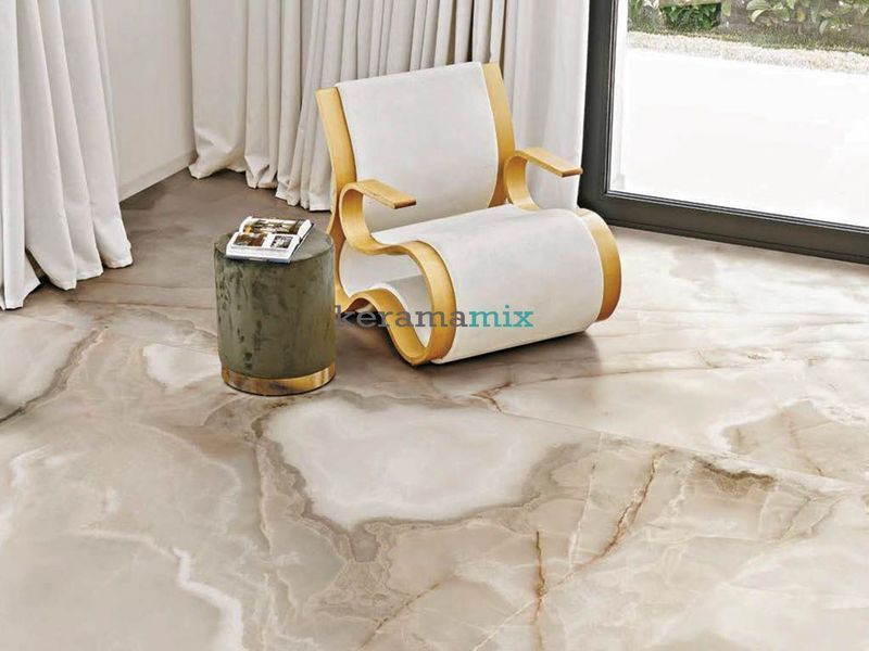 Керамограніт крупноформатний Florim Group | Reves De Rex Reve Noisette matt 120х280 6mm R (769921) 19174 фото