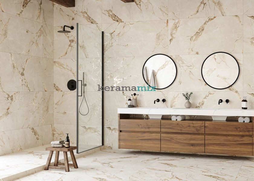 Керамогранит CERAMA MARKET | JULIET GLITTER GRANDE-AC MATT CARVING 60х120 18101 фото