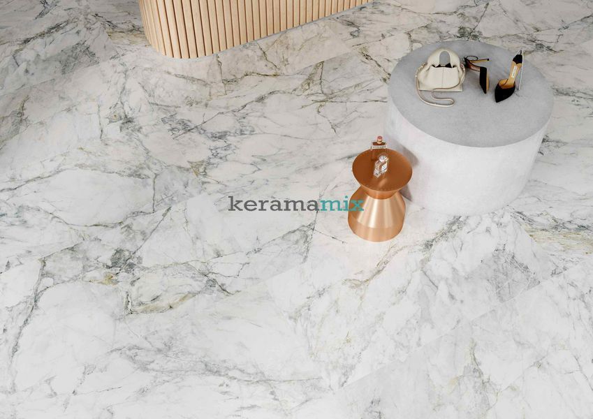 Керамогранит Golden Tile | Terragres Leonardo LE0990 белый 1200x600x8 202591 фото
