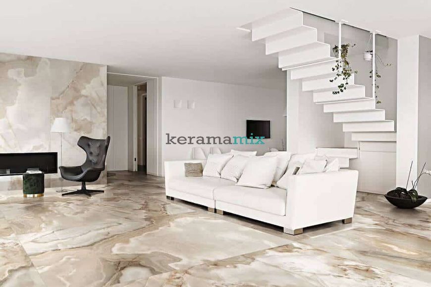 Керамограніт крупноформатний Florim Group | Reves De Rex Reve Noisette matt 120х280 6mm R (769921) 19174 фото