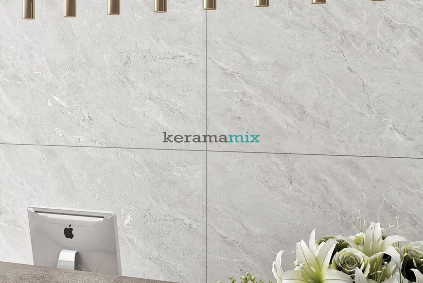 Керамограніт CERAMA MARKET | SHOTAY BIANCO CARVING 60х120 209831 фото