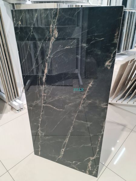 Керамограніт Ecoceramic | Brasilia Black 60х120 046 16655 фото