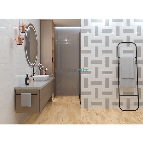 Керамогранит Ceramica Deseo | Celestia Світло-Бежевий CLVP10 20x65 см 17404 фото