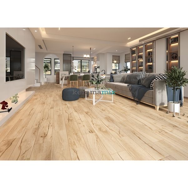 Керамогранит Ceramica Deseo | Celestia Світло-Бежевий CLVP10 20x65 см 17404 фото