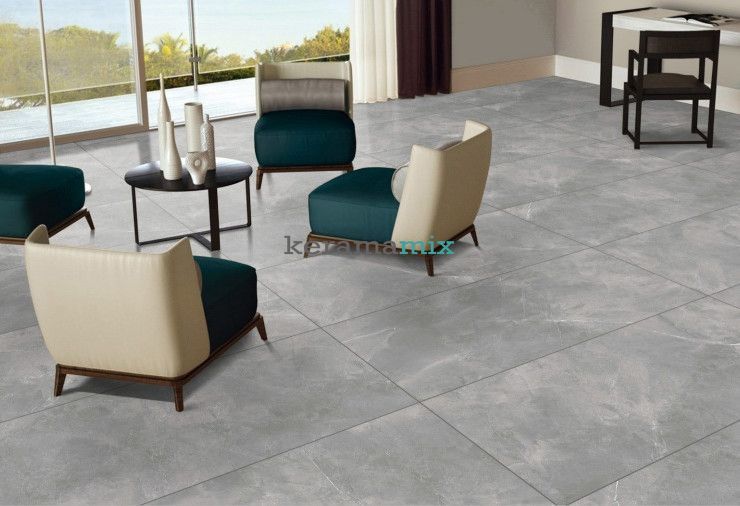 Керамогранит Italica | Quantum Dark Grey Techno Matt 60x60 см 16068 фото