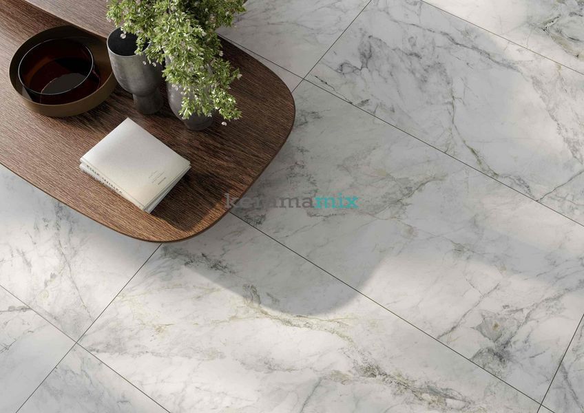 Керамограніт Golden Tile | Плитка Leonardo LE0980 білий 1200x600x8 202592 фото
