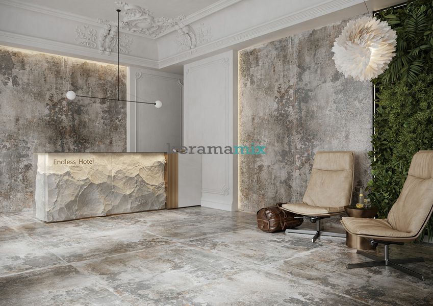 Керамограніт Cerrad | Endless Time Rust Silky Cristal LAP 597x597x8 208437 фото
