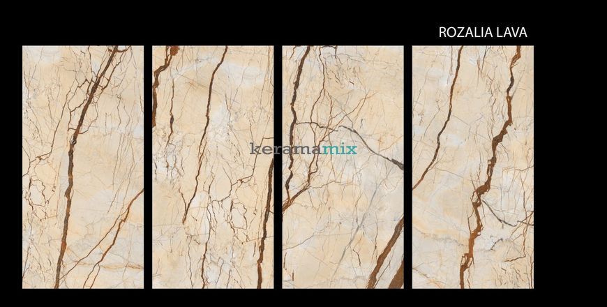 Керамограніт Livenza Granito | Rozalia Lava 60x120 см 12746 фото