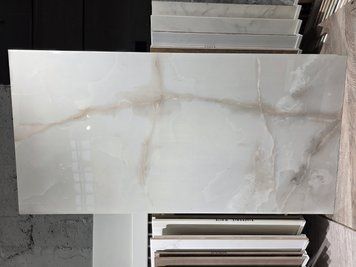 Керамограніт Benison | Luxor Onyx Bianco Pol 600х1200 15609 фото