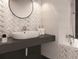 Плитка для стен Церсанит | Odri black 20x60 19425 фото 3