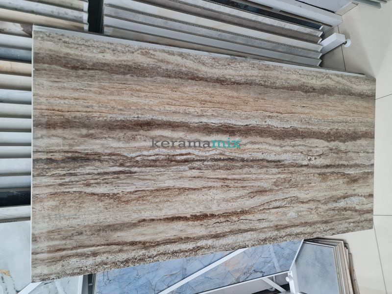 Керамограніт Casa Ceramica CLASSIC TRAVERTINE SILVER 80x160 37357481 фото