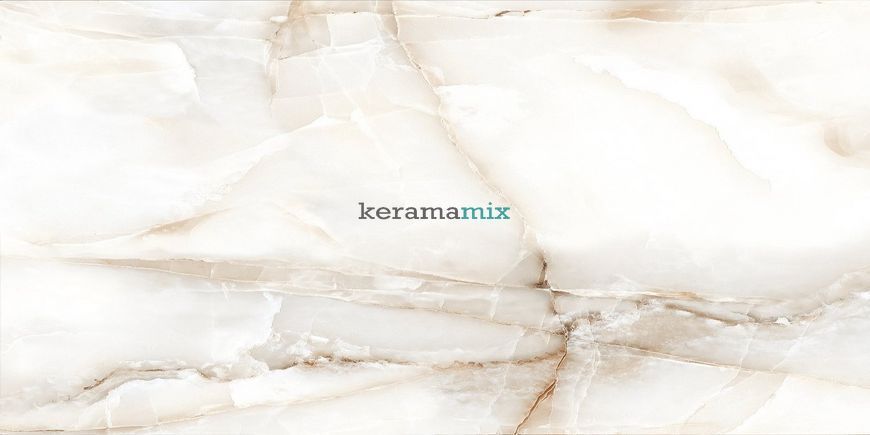 Керамограніт Benison | Luxor Onyx Bianco Pol 600х1200 15609 фото