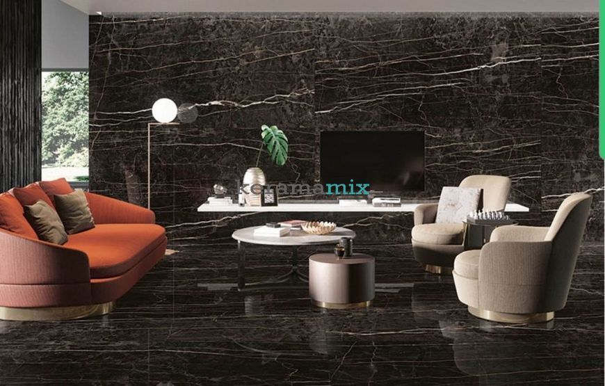 Керамограніт Casa Ceramica COLONIAL BLACK 120x120 см 49426897 фото