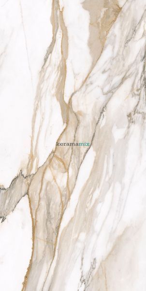 Керамограніт Teo Ceramics (Allore) | Calacatta Gold F P 600x1200x8 R Satin 1 60130186 фото