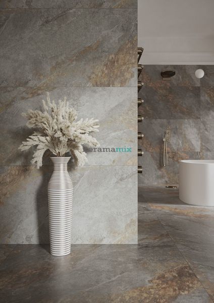 Керамогранит Cerrad | Auric Light Grey 120 x 280 202394 фото