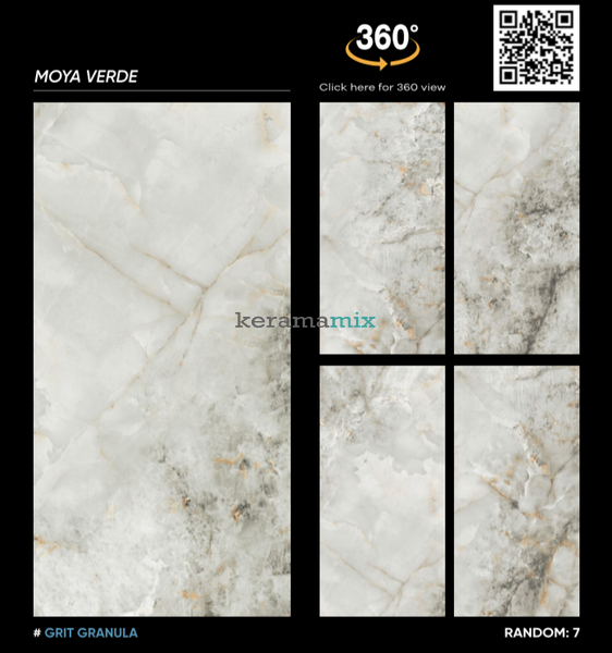 Керамогранит Italica | Moya Verde Grit Granula 60 x120 18204 фото